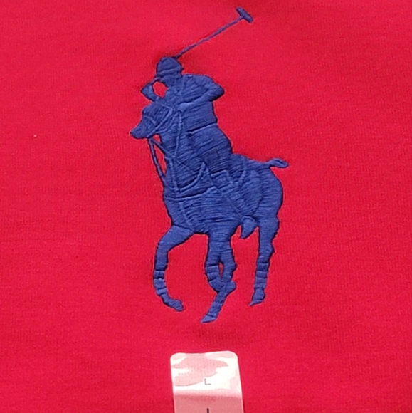Polo Ralph Lauren Polo Tennis/Big Pony Color-Blocked Quarter-Zip Interlock Sweat - Picture 2 of 6